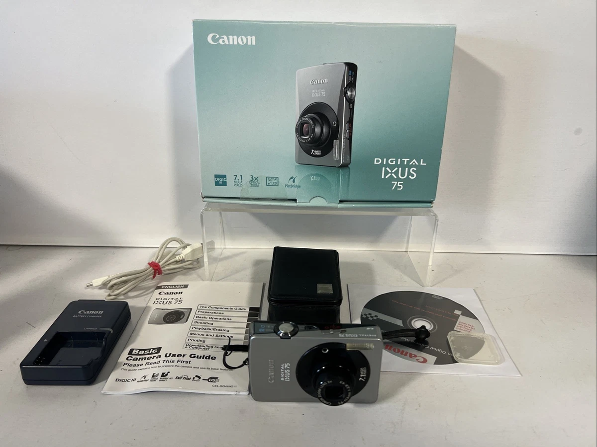 Canon IXUS Digital Cameras 7-7.9 MP Maximum Resolution for Sale - eBay
