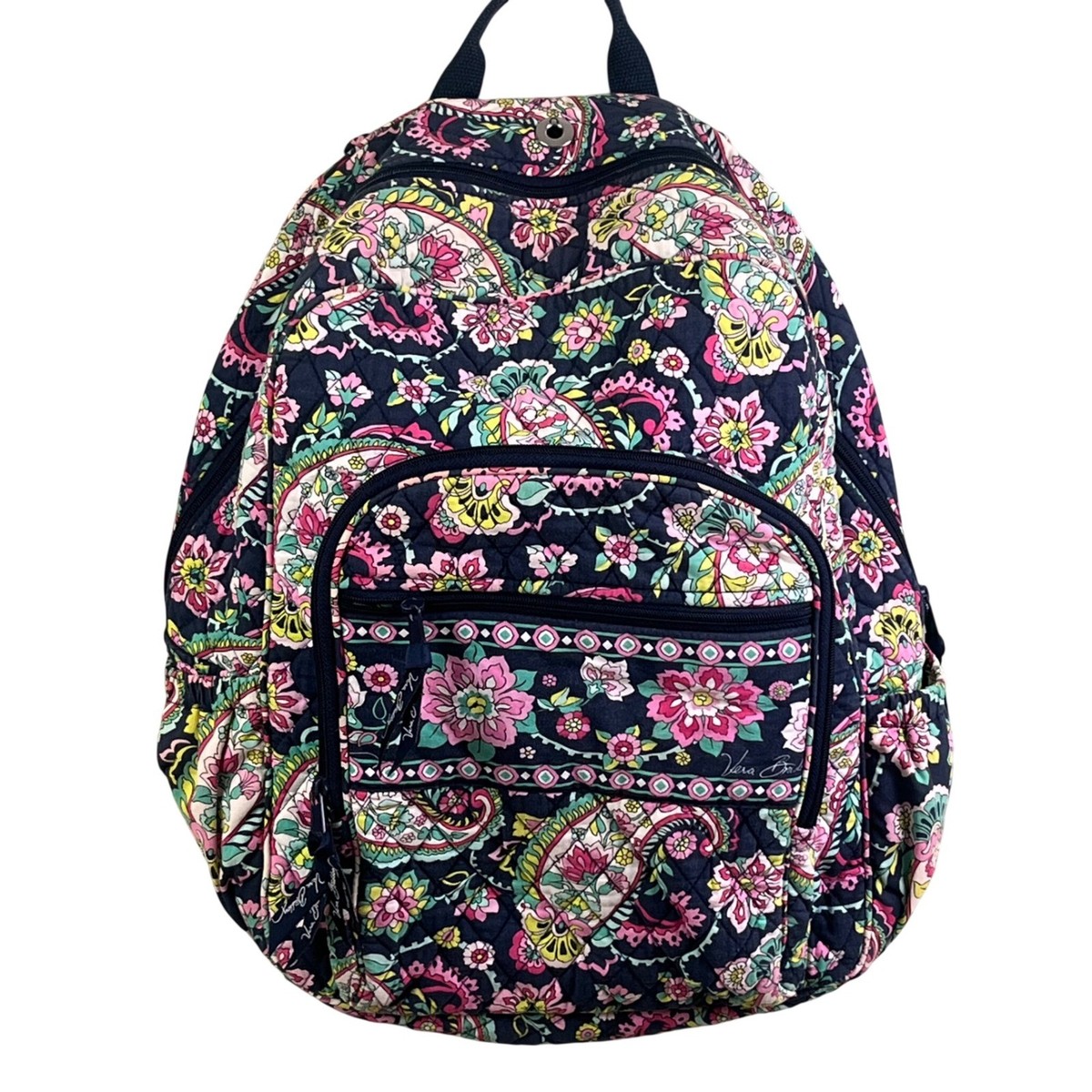 Vera Bradley Floral Campus Travel Backpack Petal Paisley  display picture 3