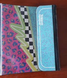 Trapper Keeper Binder Retro 90"s  Style Portfolio Folder 