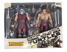 NECA Eastman & Lairds TMNT Shredder  Worms Of Madness 2 Pack  Action Figures New