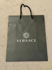 Versace Black Paper Bag 24cm(w) x 30cm(h) x 11cm(d)