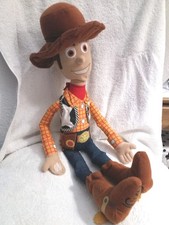 Disney Pixar Toy Story Woody Sheriff Plush Stuffed 21" Doll Northwest Co 2010