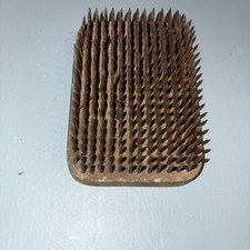 Japanese Ikebana Kenzan Pin Flower Frog Arrangement Tool Vtg Needle Holder K3