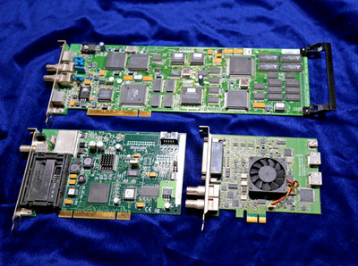 ASSORTED PCI CARD LOT OF 8 UNITS.  MOSTLY SCSI AND SPECIAL VIDEO CARDS UNTESTED