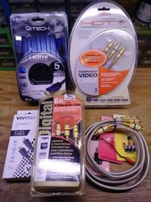 Lot HDMI  Component Audio Cables Digital Lot Of 5 New Audio Video MAKE OFFER