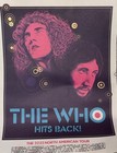 The Who Hits Back 2022 Official Tour Poster