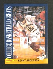 1992 KELLOGG's College Greats Kenny Anderson #1