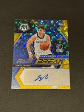 2022-23 Jake Laravia Gold Fastbreak Autograph /10 Donruss Optic RC #FB-JLR (OBO)
