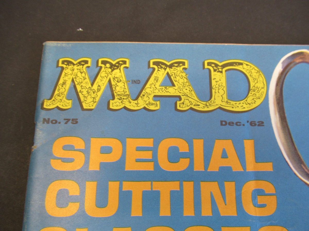 THE MAD MAGAZINE VOL 1 NO. 75 DECEMBER 1962 | eBay
