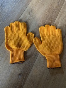 2 Pair Industrial Working Gloves PVC Coated String Knit Work Gloves Size XL New
