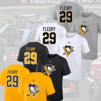  FASTSHIP - Marc-Andre Fleury #29 Pittsburg Hockey Team Name & Number Fans Gift