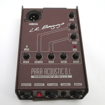 L.R. LR Baggs PARA ACOUSTIC D.I. DI Guitar Preamp 5-Band EQ