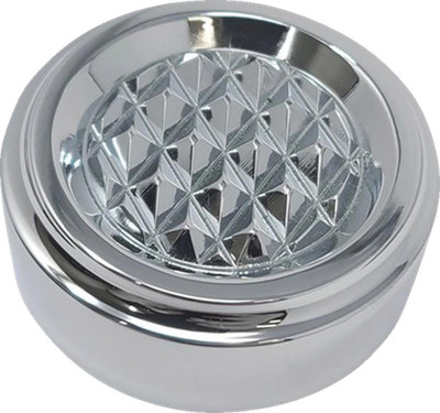 COVINGTONS - C3085-C - Dipstick Cover - Diamondback - Chrome - Dyna/Touring/Trik