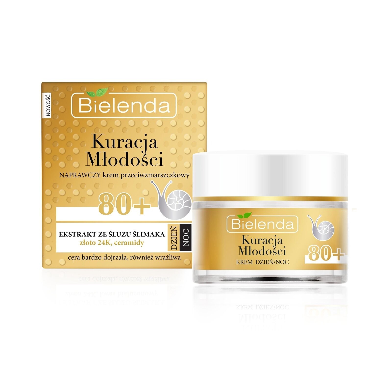 Bielenda Youth Therapy Repairing Anti-Wrinkle Cream 80+ Very Mature Skin 50ml