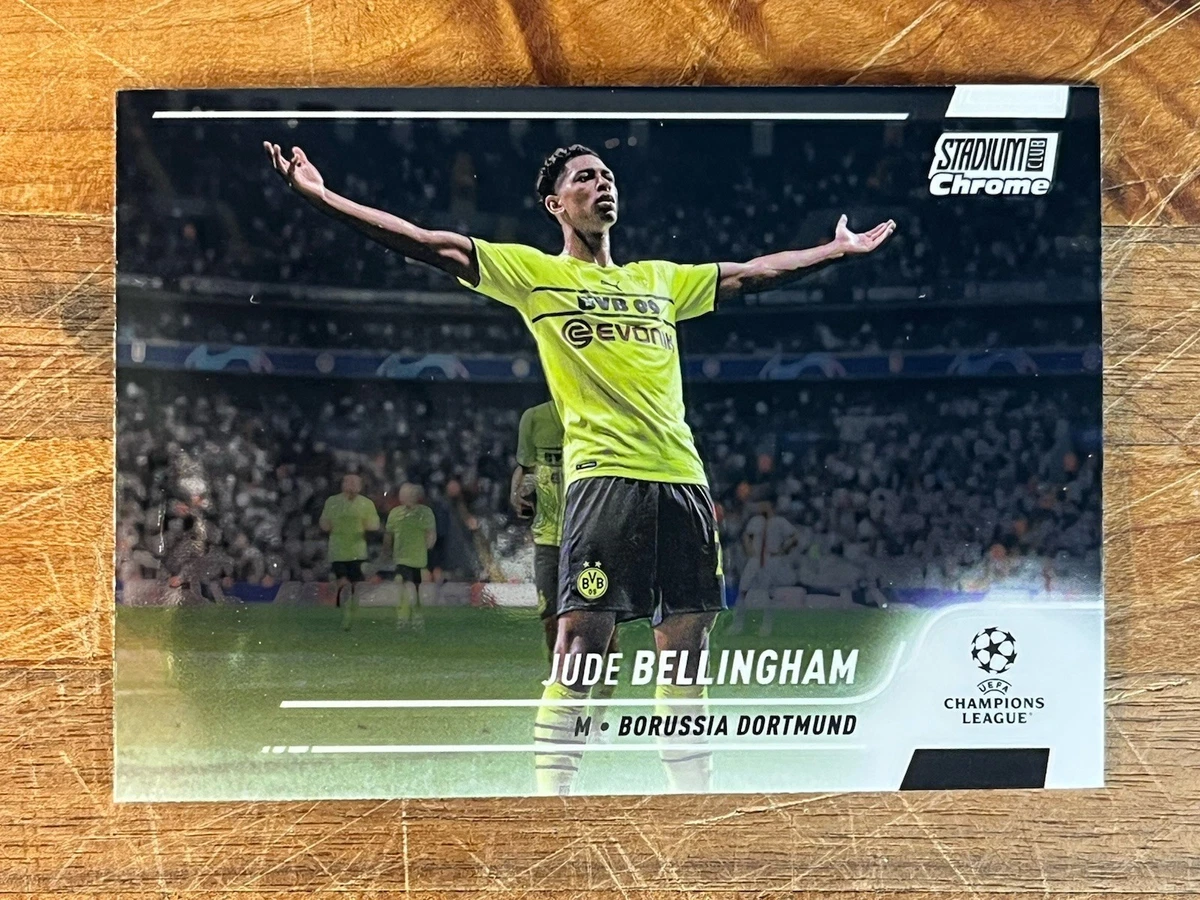 ベリンガム　topps stadium club 2021-22 Topps Stadium Club Chrome UCL Jude Bellingham #22 for sale