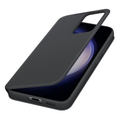 Original Samsung Smart View Wallet Cover Case EF-ZS911 Galaxy S23 Schwarz Black