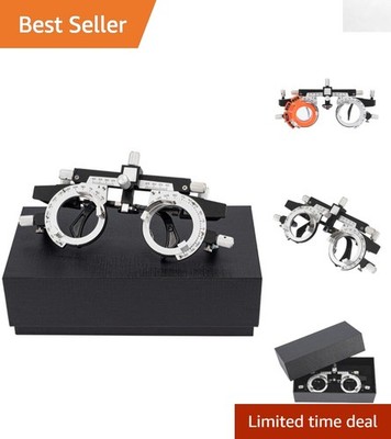 Precision Optical Trial Frame with 360° Rotating Lenses - Perfect for Testing