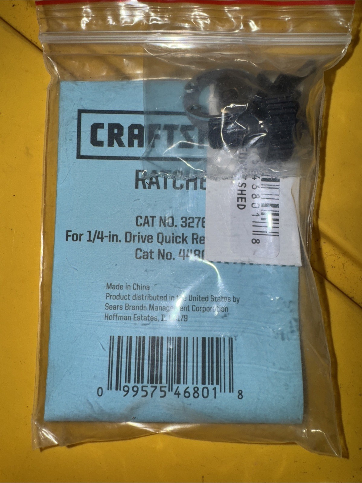 Sears Craftsman Ratchet Repair Kit Chinese Made 1/4” Quick 44807 Only ...