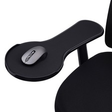 Ergonomic armrest Mouse pad for Chair Chair arm Mousepad Mouse Tray Attaches