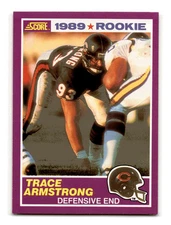 Trace Armstrong 1989 Score Supplemental #440S Chicago Bears NM-MINT