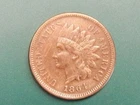 RARE 1864L Indian Head Penny Full Liberty VF-XF RARE