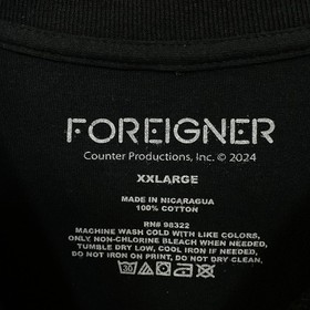 Foreigner Agent Provocateur I Wanna Know What Love Is T-Shirt  2XL