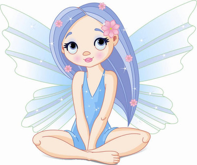 Aufkleber Fee Fairy Motiv Nr. 5 Autoaufkleber 12 x 10 cm Sticker Konturschnitt