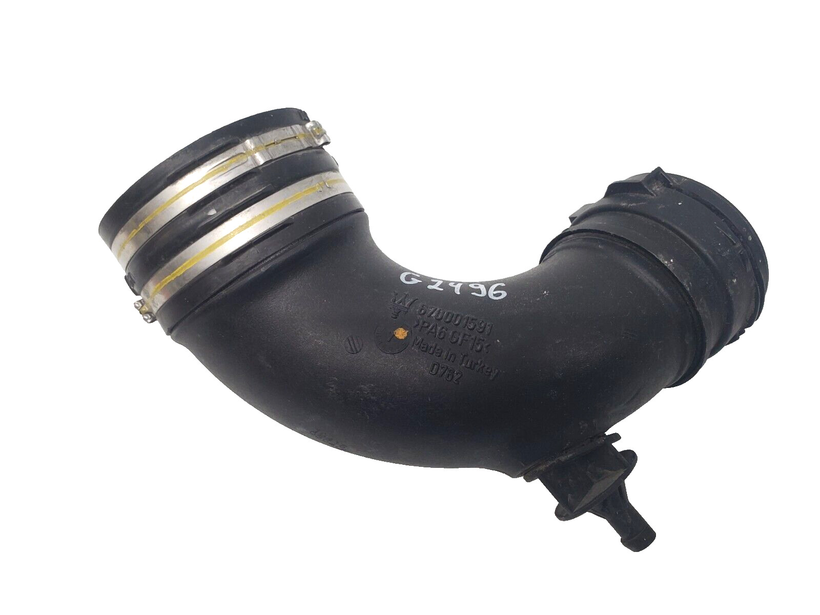 ✅ Maserati Ghibli Air Intake Inlet Resonator Sleeve Hose Tube 2014-2017 OEM