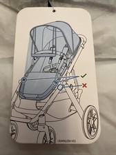 UppaBaby Vista V2 Rumbleseat Rain Shield