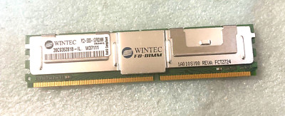 WINTEC PC2-5300-1G/FBDIMM 39C935281B-IL 1GB RAMBUS MEMORY MODUL RM2-CMP52-30