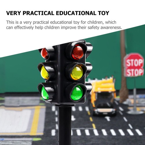 10 Pcs Traffic Light Toy Pretend Classroom Hand Signal Decor Toddler - Picture 7 of 12