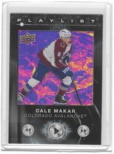 2024-25 Upper Deck Series 2 Hockey Playlist Cale Makar PL-8