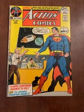 ACTION COMICS - SUPERMAN #408 F DC COMICS BRONZE AGE 1971