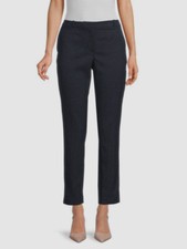 Tommy Hilfiger Women's Blue Pin Dot Trousers Pants Size 6