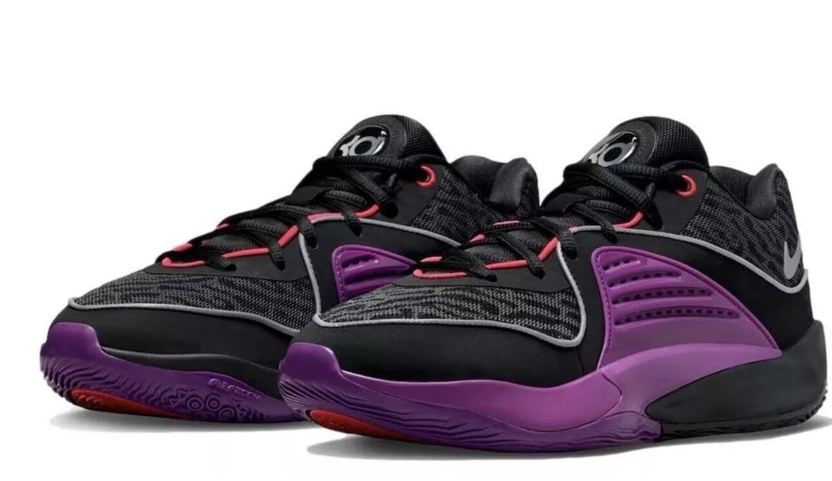 Mens Sz 14 - Nike KD 16 Low Pathway Royalties Black Basketball Shoes DV2917-002| MEN main image 2