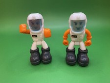 Mission To Mars Nikko Toys 2 Machine Maker Figure Space Astronaut rare Lot D