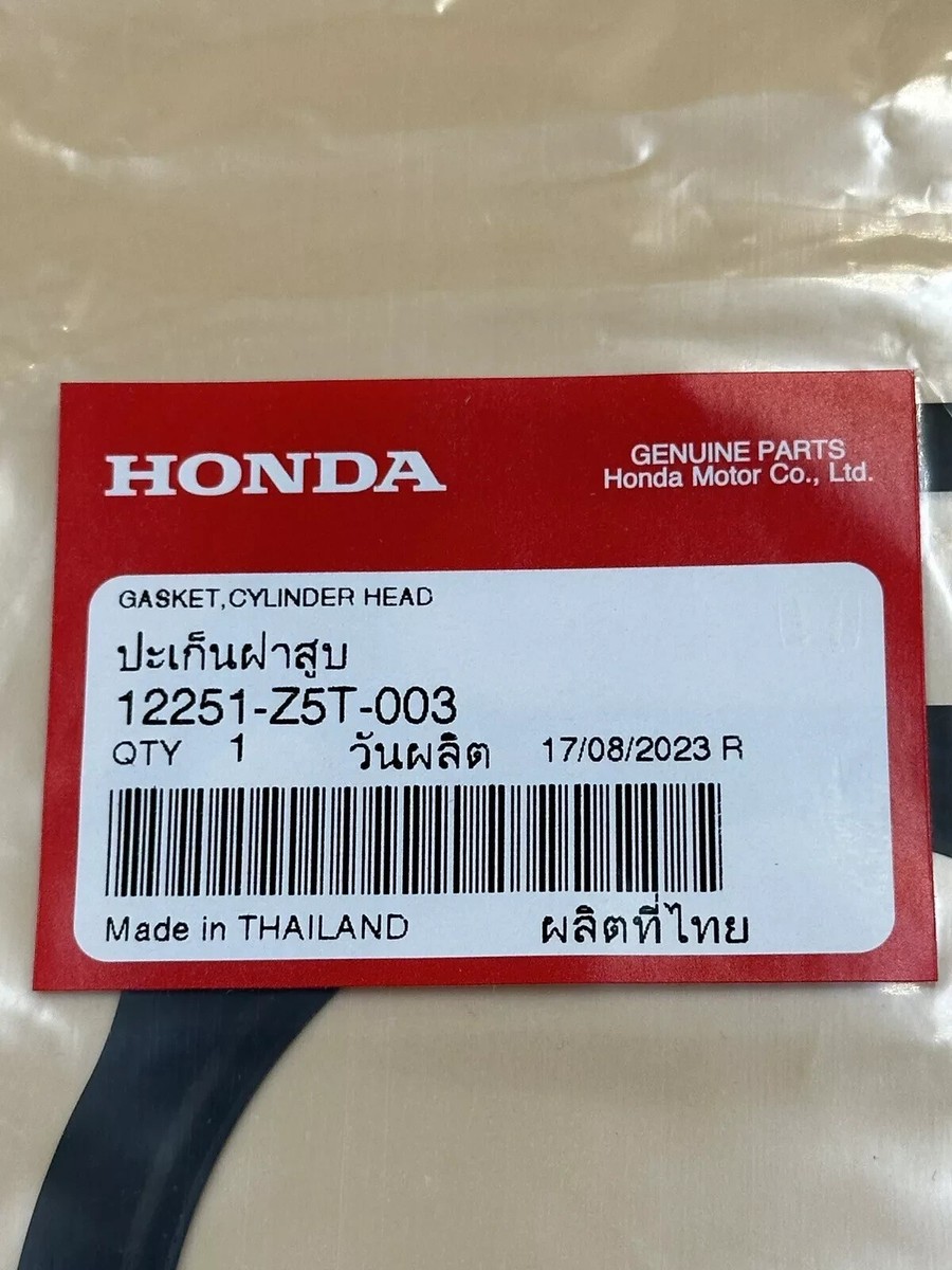 じん Honda 12251-Z5T-003 Cylinder Head Gasket GENUINE GX340 GX390