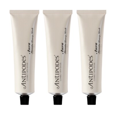 [Antipodes] 3 x Aura Manuka Honey Facial Mask 75ml