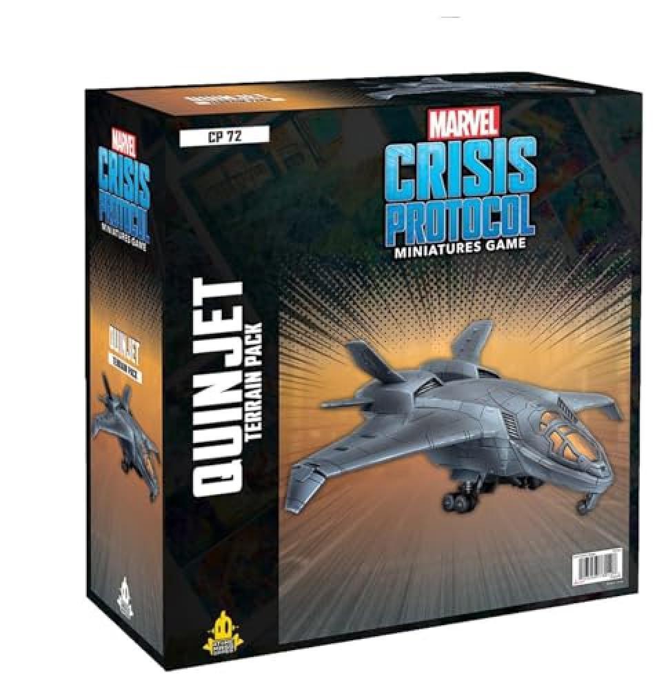 ATOMIC MASS GAMES Marvel Crisis Protocol Miniatures Game Quinjet Terrain Pack -