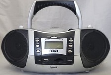 Naxa NPB-250 Portable CD Boombox Radio Player MP3/CD AM/FM/AUX Fix or Parts