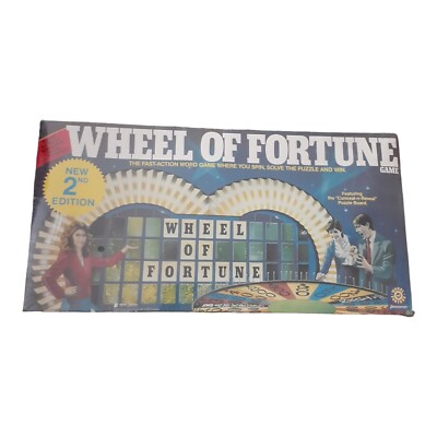1985 WHEEL OF FORTUNE Board Game by Pressman Sealed 2nd Edition 