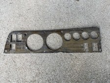 1970 Dodge Charger Coronet Gtx Woodgrain Rallye Dash Bezel Plate Needs Tlc Look