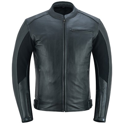 Warrior Gears Herren Plain Nappa Rindsleder Echtleder Motorrad Jacke CE Armours