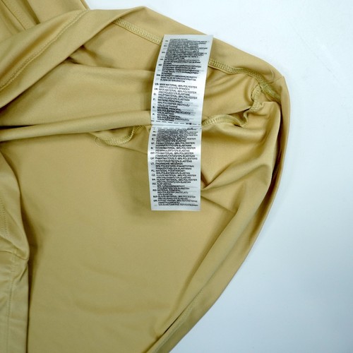 Adidas Under The Lights Hooded Training Shirt L/S Mens L Gold Performance - Picture 7 of 9