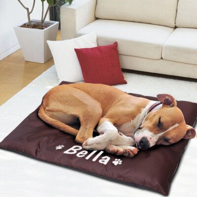 Soft & Warm Pet Bed For Dogs And Cats - Washable Nesting Cushion Mat With Waterproof Liner
