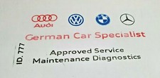  German car specialist Custom made stamp color, text, Company LTD business