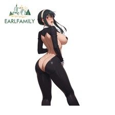 Earlfamily 5.1 Yor Forger Anime Girl Car Stickers Windows Laptop Rv Jdm Decals
