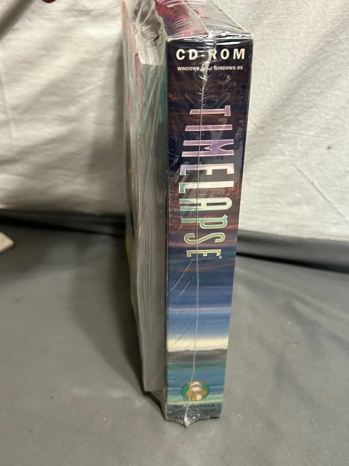 1998 vtg MAC PC game TIMELAPSE ANCIENT ATLANTIS + Strategy Guide SEALED NEW #2 - Image 3 of 4