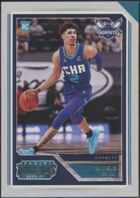 2020-21 Panini Chronicles Threads LaMelo Ball Rookie Charlotte Hornets RC #84
