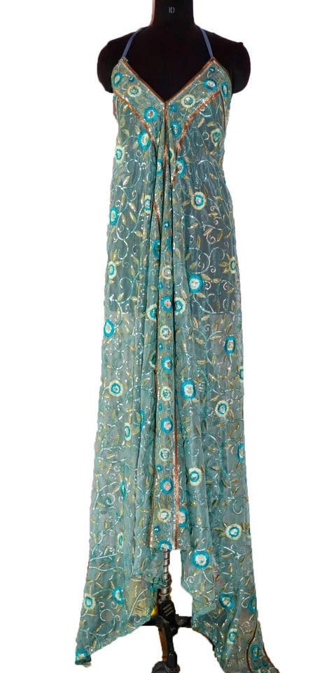 Wholesale Lot 50 Boho Maxi Dress Evening Gown,70's 80s Disco Sexy Holiday Dress - Image 4 of 4